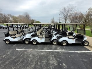 used golf cart sales on GovDeals