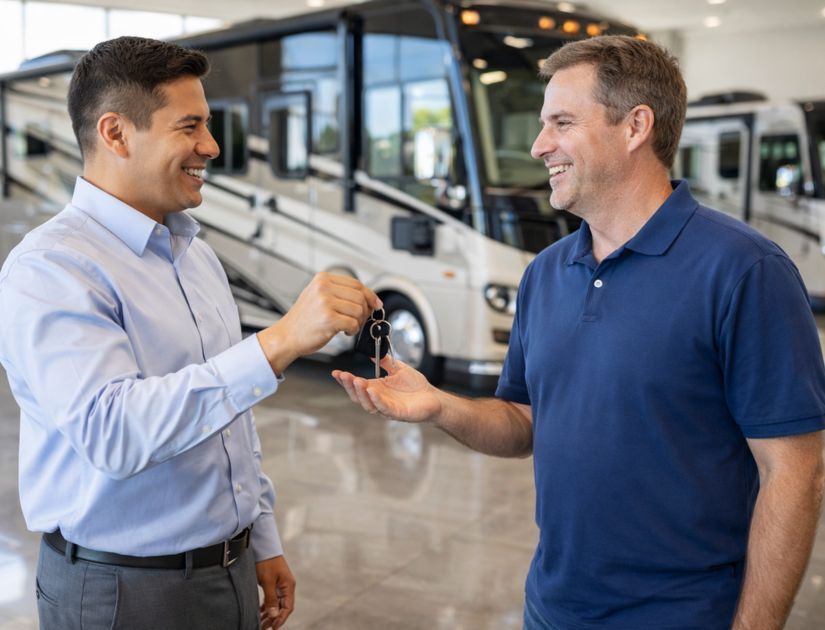 buyer and seller shaking hands