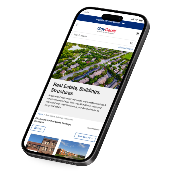 govdeals real estate auctions